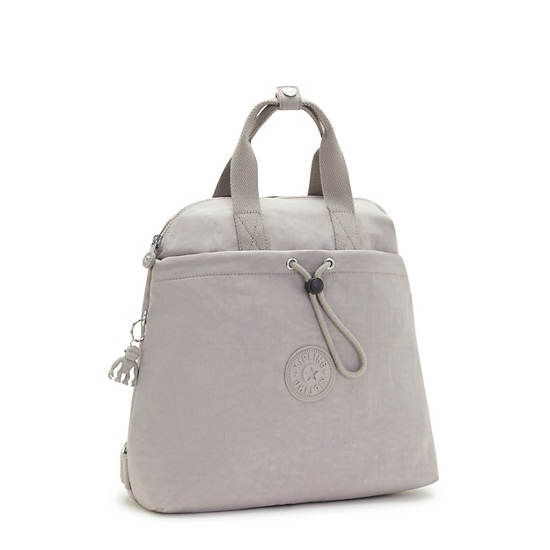 Kipling Goyo Medium Tote Backpacks Grey Gris | CA 1583QM